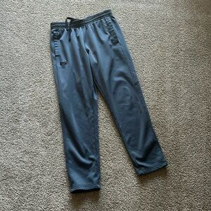Men’s Steel Blue Under Armour Fleece Sweatpants Size Large